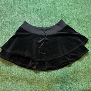 Juicy Couture Velour Mini Skirts for Women Black Y2K VTG SZ Small